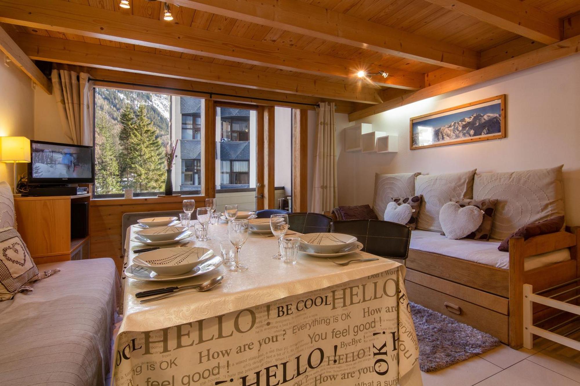Résidence Grand Roc - Campanules 125 Happy Rentals Chamonix Mont Blanc Exterior foto