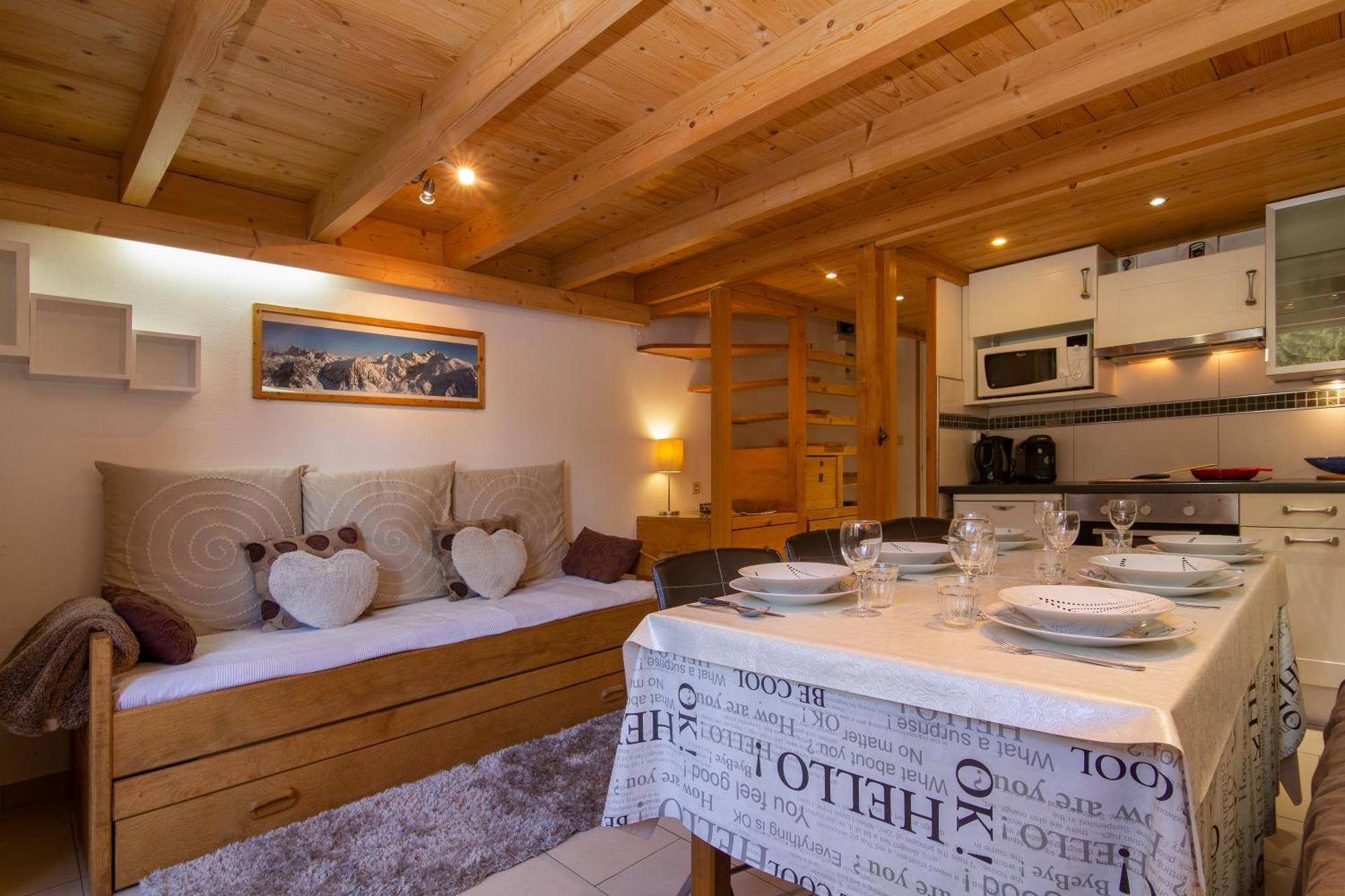 Résidence Grand Roc - Campanules 125 Happy Rentals Chamonix Mont Blanc Exterior foto
